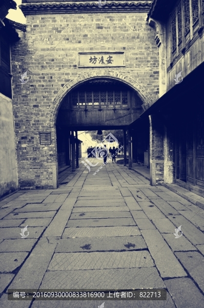 老照片江南水鄉(xiāng)