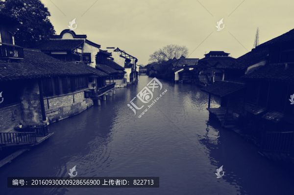 老照片江南水鄉(xiāng)