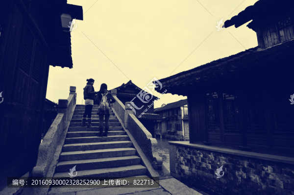 老照片江南水鄉(xiāng)