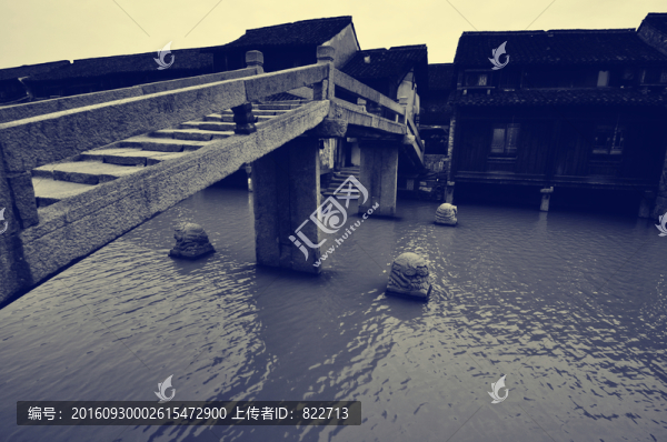 老照片江南水鄉(xiāng)