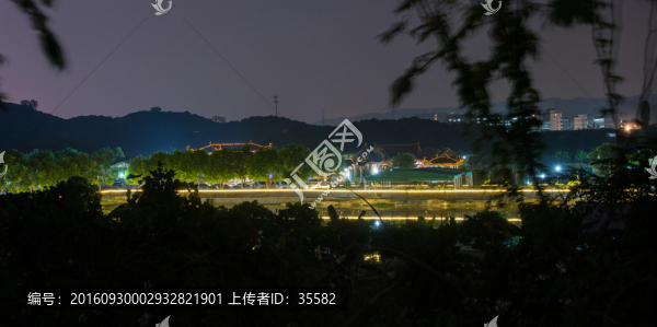 農(nóng)莊夜景