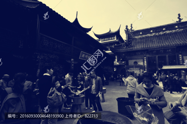 老照片城隍廟