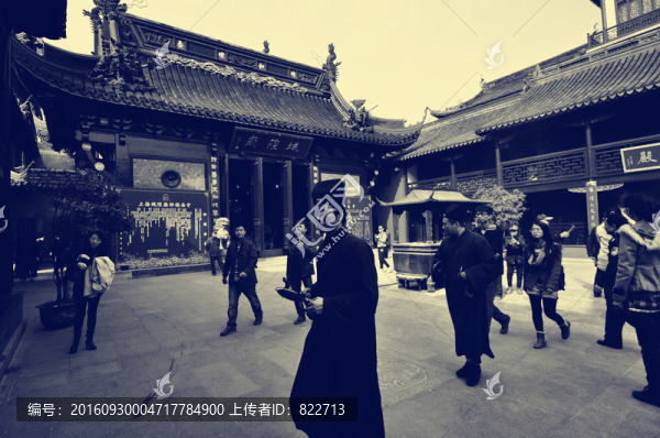 老照片城隍廟