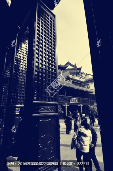 老照片城隍廟