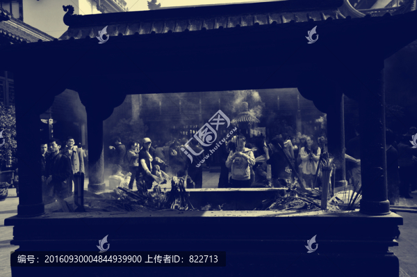 老照片城隍廟