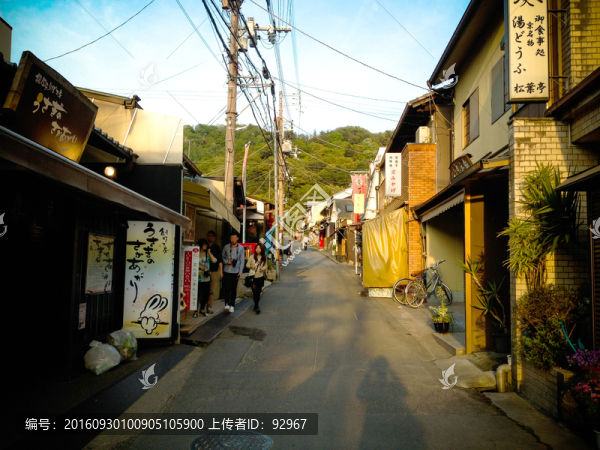 日本街道建筑