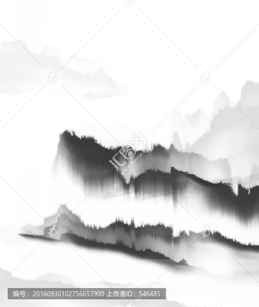 新中式水墨玄關(guān),合層