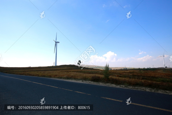 草原天路秋景
