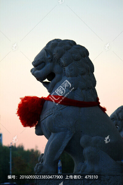雕塑,圓雕,獅子