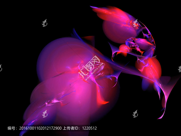 摘要背景。紅紫色調(diào)色板。