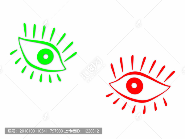 摘要眼睛