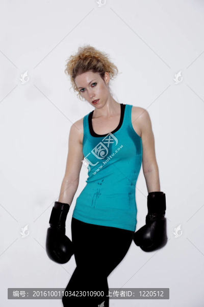 女拳擊手