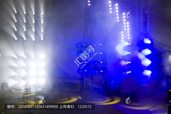 迪斯科和燈光表演