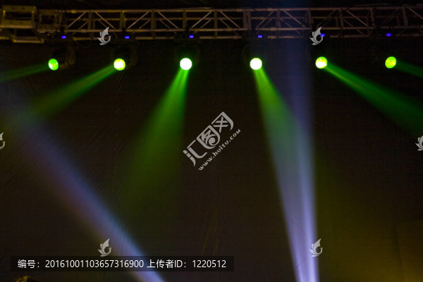 迪斯科和燈光表演