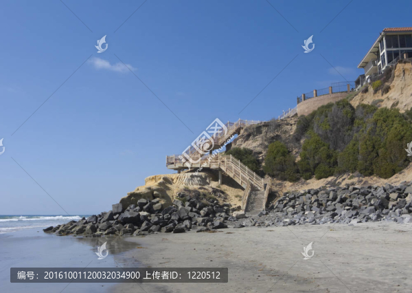 刪除懸崖；圣地亞哥；加利福尼亞