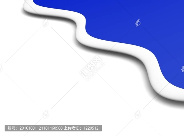 藍(lán)色的波浪背景