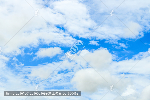 藍(lán)天白云,白云背景,云高清圖