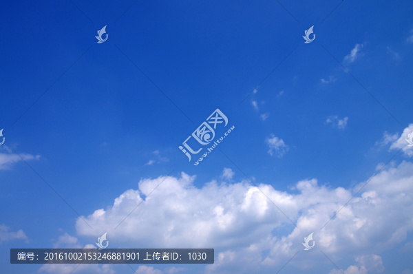 藍天白云