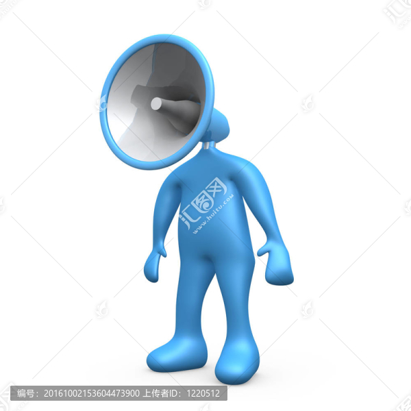 擴音器的人