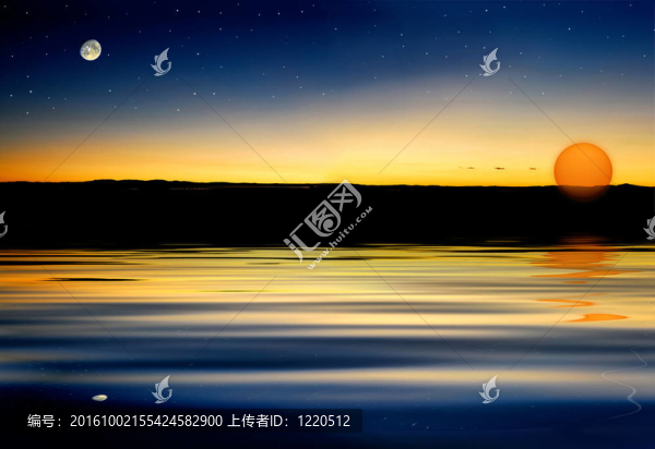 Moon星的太陽