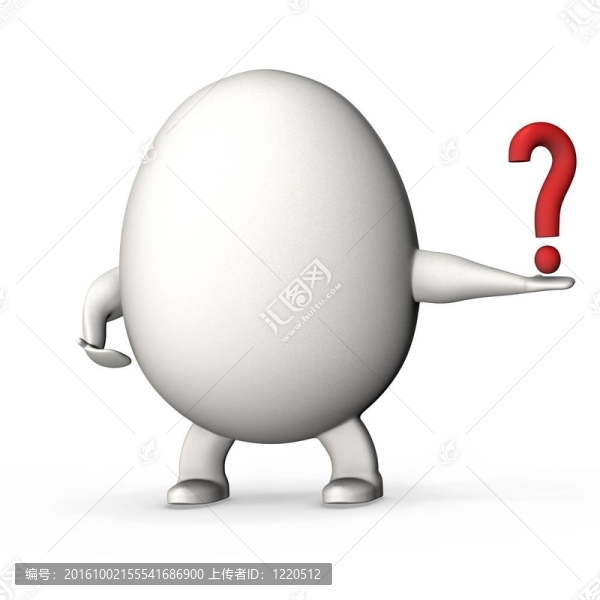 他手上有問號egghard