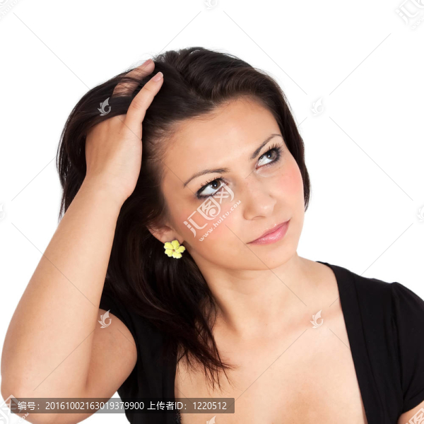 年輕的女人
