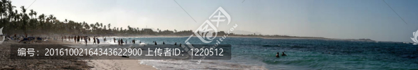 蓬塔卡納海灘全景