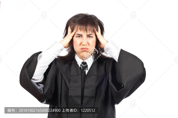 憤怒的女法官