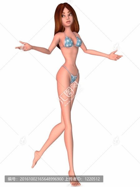 卡通女孩