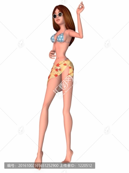 卡通女孩