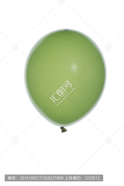 白色背景上的氣球