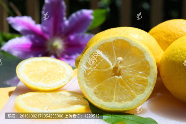 陽光中的檸檬