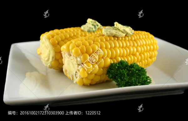 新鮮熟玉米