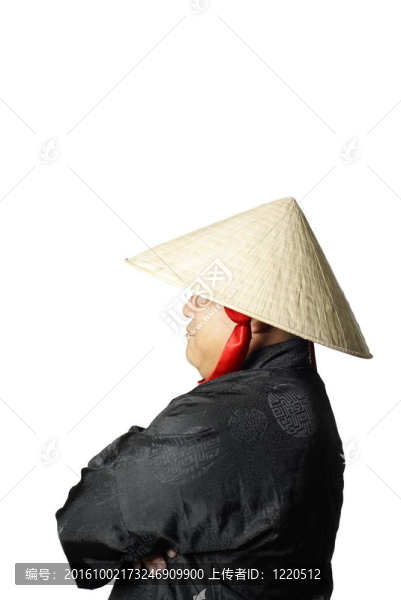 越南男子戴帽子