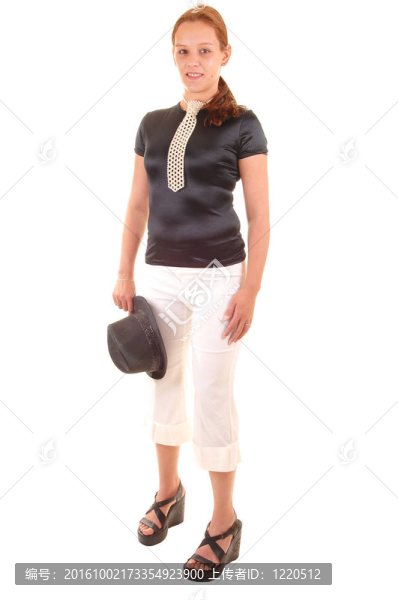 打扮女人。