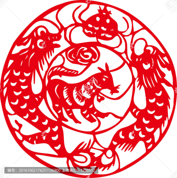剪紙龍