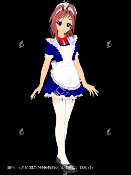 3D動(dòng)漫女孩