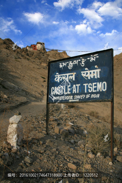 Tsemo,Castle；Leh；印度