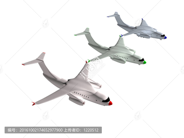 飛機(jī)。3d