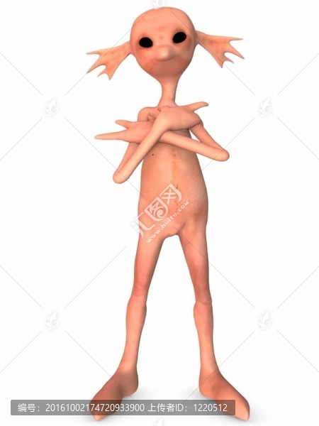 幻想的卡通人物