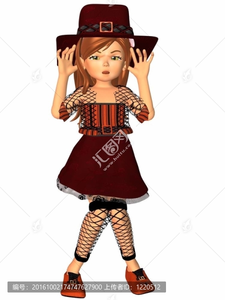 卡通女孩