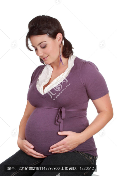 懷孕的女人