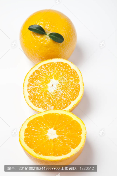 孤立的橙色