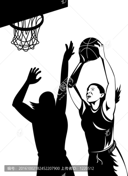 女子籃球運(yùn)動(dòng)員射擊球