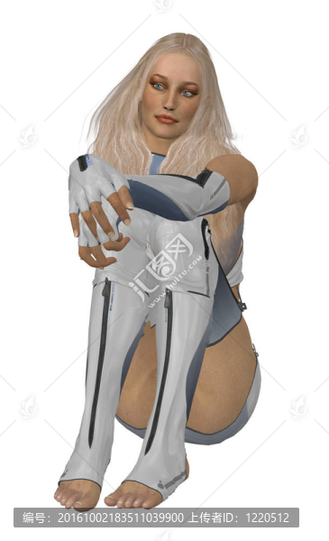 科幻的女人