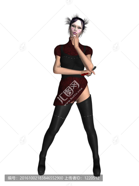 拿著劍的女人
