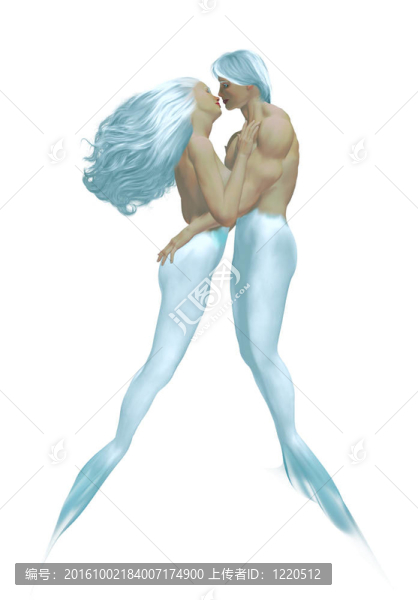 美人魚夫婦