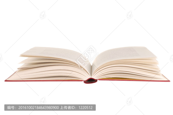 打開的書