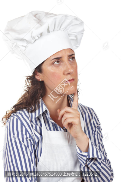 Cook思考的女人