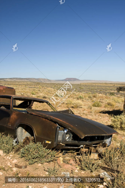 Desert廢棄的垃圾車(chē)